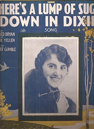 Imagen del vendedor de There's a Lump of Sugar Down in Dixie (sheet music) a la venta por Auldfarran Books, IOBA