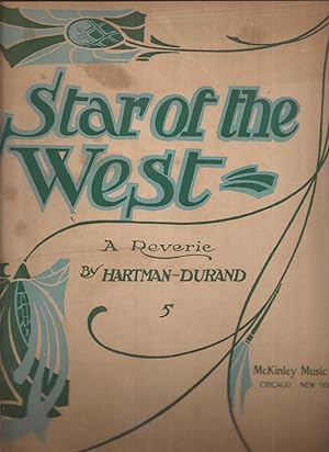 Star of the West: A Reverie (sheet music)