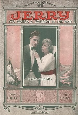 Jerry You Warra a Warrior in the War (sheet music)