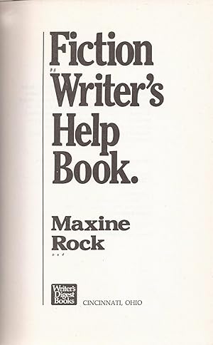 Seller image for Fiction Writer's Help Book for sale by Auldfarran Books, IOBA