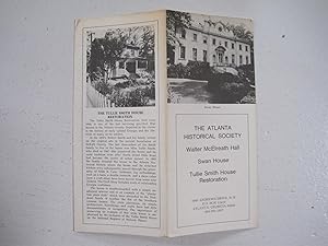 Seller image for Walter McElreath Hall, Swan House, Tullie Smith House Restoration. (Atlanta, Georgia) for sale by Sara Armstrong - Books