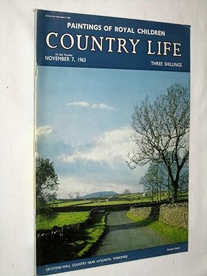 Country Life Magazine. 1963, November 7. Miss Gillian Brazier-Creagh, Westwell Tenterden Kent, Sn...