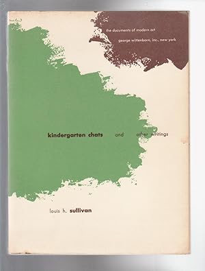 Image du vendeur pour KINDERGARTEN CHATS (revised 1918) AND OTHER WRITINGS mis en vente par BOOK NOW