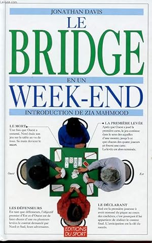 Bild des Verkufers fr LE BRIDGE EN UN WEEK-END. zum Verkauf von Le-Livre