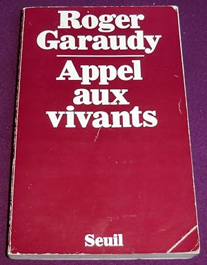 Image du vendeur pour APPEL AUX VIVANTS mis en vente par LE BOUQUINISTE