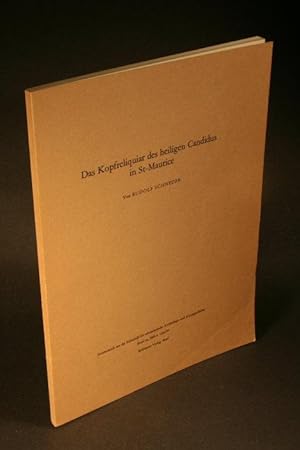 Imagen del vendedor de Das Kopfreliguiar des heiligen Candidus in St.-Maurice. Sonderdruck aus der Zeitschrift fr schweizerische Archologie und Kunstgeschichte, Band 24, Heft 2, 1965/66 a la venta por Steven Wolfe Books