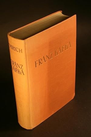 Seller image for Franz Kafka. for sale by Steven Wolfe Books