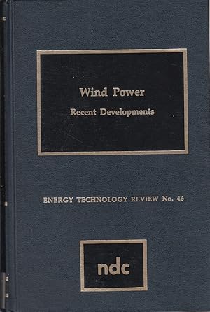 Image du vendeur pour Wind Power: Recent Developments mis en vente par Jonathan Grobe Books