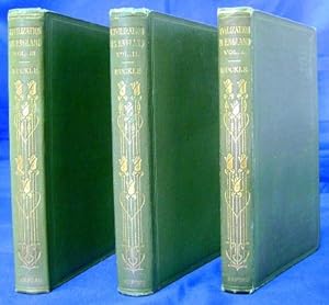 History of Civilization in England Volume I, Volume II, Volume III (Three volumes)