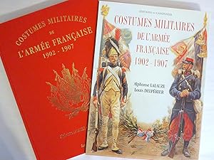 Bild des Verkufers fr COSTUMES MILITAIRE DE L'ARMEE FRANCAISE 1902-1907 zum Verkauf von R. Hart Books