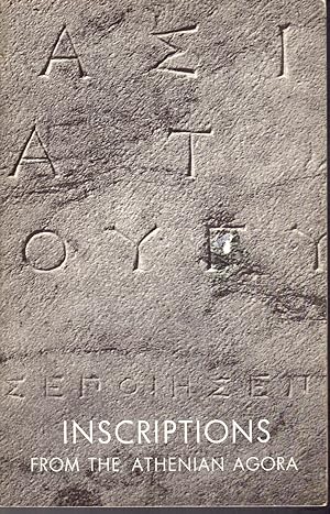Seller image for Inscriptions from the Athenian Agora (Excavations of the Atenian Agora Picture Book, No. 10) for sale by Dorley House Books, Inc.