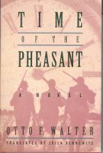 Bild des Verkufers fr Time of the Pheasant zum Verkauf von Callaghan Books South