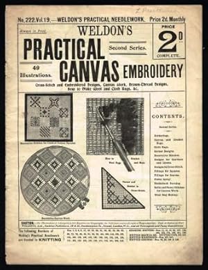 Imagen del vendedor de Weldon's Practical Canvas Embroidery [Second Series] a la venta por Antiquarius Booksellers