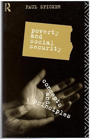 Imagen del vendedor de Poverty and Social Security : Concepts and Principles a la venta por Michael Moons Bookshop, PBFA