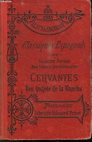 Seller image for CLASSIQUES ESPAGNOLS. CERVANTES. D QUICHOTE DE LA MANCHA NOVELAS EJEMPLARES. HUITIEME EDITION. for sale by Le-Livre