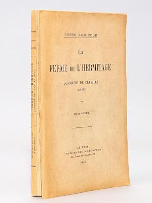 Seller image for La Ferme de l'Hermitage , commune de Claville ( Eure ) - Thse agricole soutenue en 1914 , Institut Agricole International de Beauvais for sale by Librairie du Cardinal