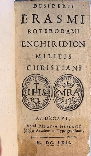 Seller image for Enchiridion militis christiani. (Erasmo de Roterdam) for sale by MUNDUS LIBRI- ANA FORTES