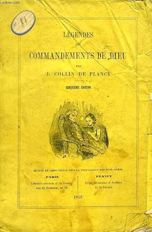 Bild des Verkufers fr LEGENDES DES COMMANDEMENTS DE DIEU zum Verkauf von Le-Livre