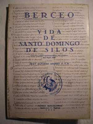 Bild des Verkufers fr Vida de Santo Domingo de Silos. Edicin crtico paleogrfica del Cdice del siglo XII zum Verkauf von Librera Antonio Azorn