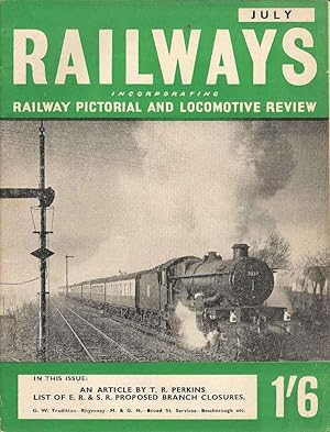 Immagine del venditore per Railways. Incorporating Railway Pictorial and Locomotive Review. July 1951 venduto da Joy Norfolk, Deez Books