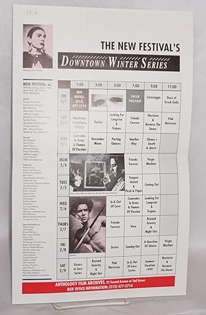 The New Festival's Downtown Winter series