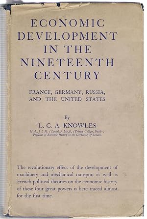 Imagen del vendedor de Economic Development in the Nineteenth Century : France, Germany, Russia and the United States a la venta por Michael Moons Bookshop, PBFA