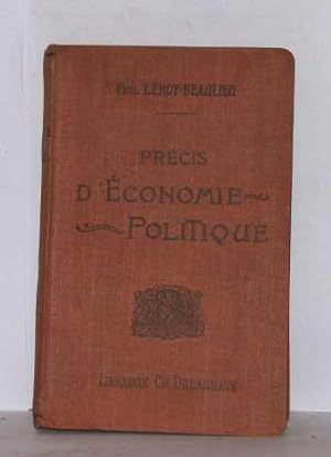 Seller image for Prcis d'conomie politique for sale by crealivres