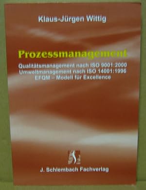 Seller image for Prozessmanagement. Qualittsmanagement nach ISO 9001:2000. Umweltmanagement nach ISO 14001:1996. EFQM-Modell fr Excellence. for sale by Nicoline Thieme