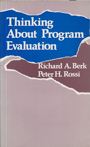 Seller image for Thinking About Program Evaluation for sale by Jonathan Grobe Books