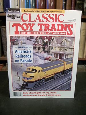 Classic Toy Trains for the Collector and Operator March 1995