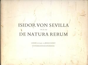 Isidor Von Sevilla (UM 560 - 636). - - De Natura Rerum. Codex 167 (140) 10. Jahrhundert. Stiftsbi...