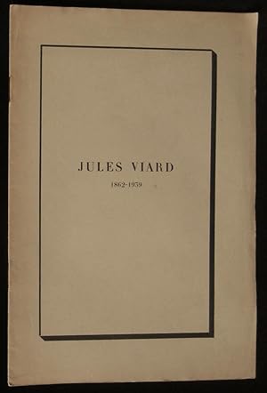 Imagen del vendedor de JULES VIARD ( 1862-1939 ) . a la venta por Librairie Franck LAUNAI