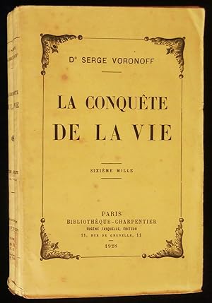 Immagine del venditore per LA CONQUTE DE LA VIE . venduto da Librairie Franck LAUNAI