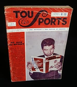 Seller image for TOUS LES SPORTS, ALBUM DE LA REVUE SPORT-MONDIAL . for sale by Librairie Franck LAUNAI