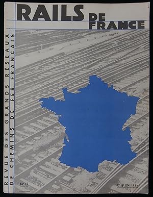 Bild des Verkufers fr RAILS DE FRANCE. zum Verkauf von Librairie Franck LAUNAI