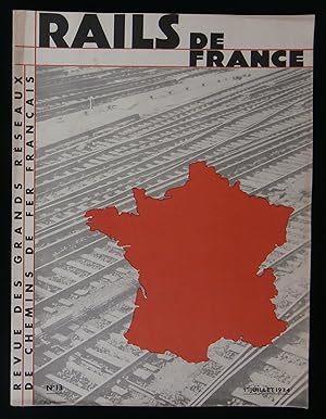 Immagine del venditore per RAILS DE FRANCE. venduto da Librairie Franck LAUNAI