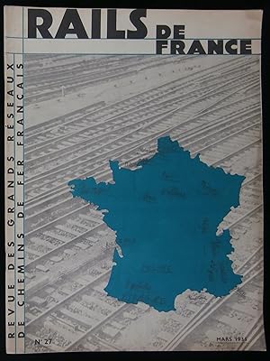 Bild des Verkufers fr RAILS DE FRANCE. zum Verkauf von Librairie Franck LAUNAI