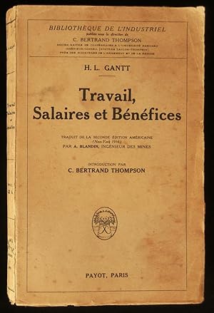 Seller image for TRAVAIL, SALAIRES et BENEFICES . for sale by Librairie Franck LAUNAI