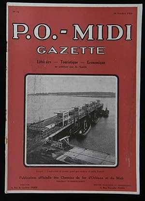 Image du vendeur pour P.O. - MIDI GAZETTE. mis en vente par Librairie Franck LAUNAI