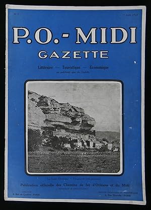Seller image for P.O. - MIDI GAZETTE. for sale by Librairie Franck LAUNAI