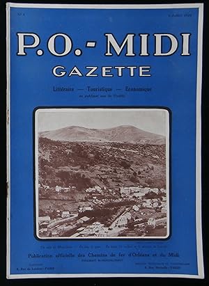 Seller image for P.O. - MIDI GAZETTE . for sale by Librairie Franck LAUNAI