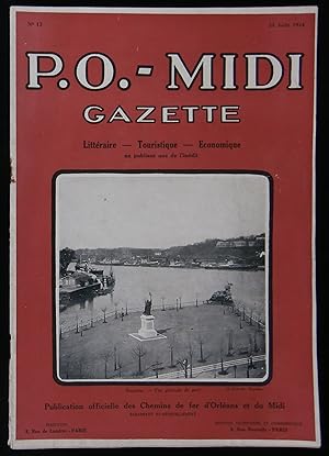 Image du vendeur pour P.O. - MIDI GAZETTE . mis en vente par Librairie Franck LAUNAI