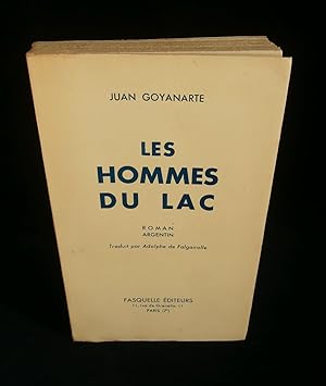 Seller image for LES HOMMES DU LAC. for sale by Librairie Franck LAUNAI