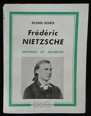 Imagen del vendedor de FREDERIC NIETZSCHE- ENFANCE & JEUNESSE-. a la venta por Librairie Franck LAUNAI