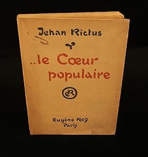 Image du vendeur pour LE COEUR POPULAIRE. mis en vente par Librairie Franck LAUNAI