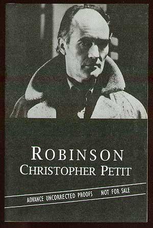 Bild des Verkufers fr Robinson zum Verkauf von Between the Covers-Rare Books, Inc. ABAA