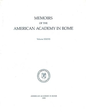 Image du vendeur pour Cosa III: The Buildings of the Forum Colony, Municipium, and Village Volume XXXVII (37) mis en vente par Book Booth