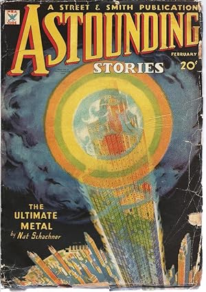 Image du vendeur pour Astounding Stories 1935 Vol. 14 # 06 February: The Skylark of Valeron (pt 7, conc) / The Mightiest Machine (pt 3) / The Ultimate Metal / Discus Men of Ekta / Parasite Planet / The Great Cold / The Machine / Shortwave Experiment mis en vente par John McCormick