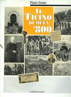 Bild des Verkufers fr IL TICINO DI META '800 zum Verkauf von Le-Livre