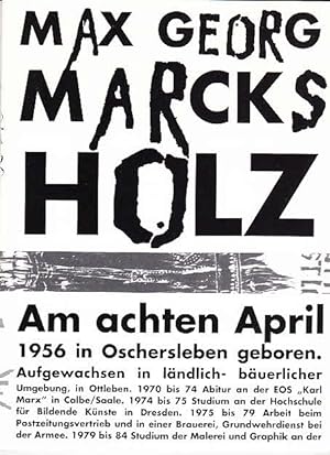 Marcks / [Hrsg.: Galerie Alter Markt, Halle/S. Texte: R. Giebler. Photos: André Gessner .]